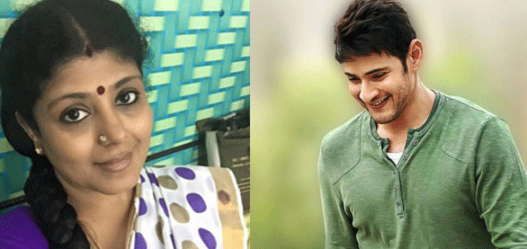 mahesh babu,murugadoss,deepa ramanujan,mahesh mother character  మహేష్ కి మదర్ గా ఆమెని ఓకే చేశారు!